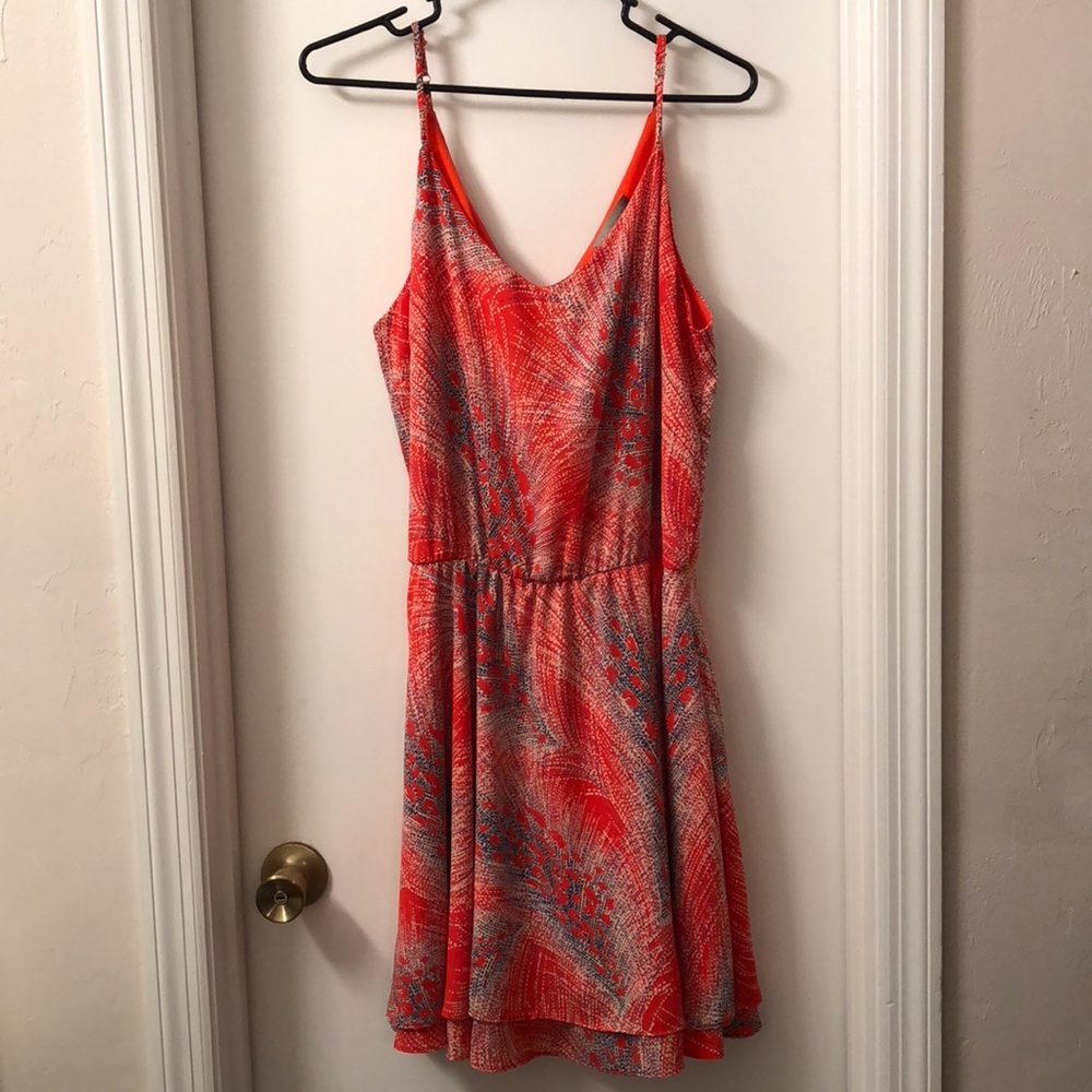 Sundress by Asher by Fab’rik orange and blue